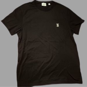 NWOT $650 Burberry logo black men’s T-shirt sz medium